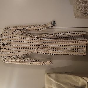 Theory Silk Button-down Belted Dress